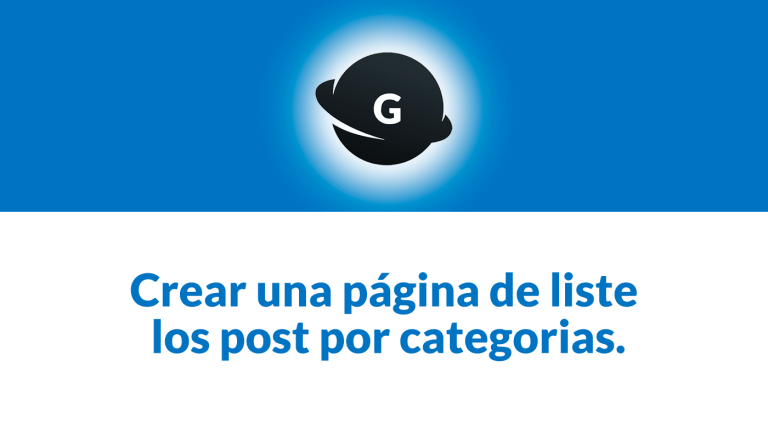 listar post por categorias en wordpress
